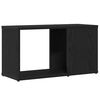 vidaXL Mobile Porta TV Rovere Nero 60x24x32 cm in Legno Multistrato