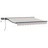 vidaXL Cornice per Tenda Manuale con LED 3 x 2,5 m
