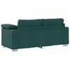 vidaXL Divano Verde Scuro 180 x 77 x 82 cm Tessuto