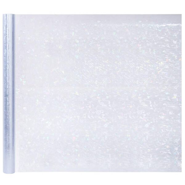 vidaXL Pellicole per Finestre Smerigliate 3pz Motivo Arcobaleno in PVC