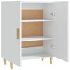 vidaXL Credenza Bianca 70x34x90 cm in Legno Multistrato