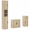 vidaXL Set di armadietti da bagno in 3 pezzi UTRECHT