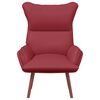 vidaXL poltrona Rosso Vino 69 x 74 x 93 cm Pelle Artificiale