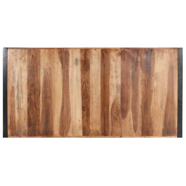 vidaXL Tavolino da Salotto 180x90x40 cm in Legno Massello
