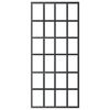vidaXL Porta Scorrevole con Kit Montaggio Vetro ESG Alluminio 90x205cm