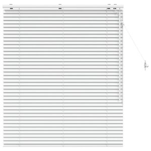vidaXL Tenda Veneziana Bianco 105 x 130 cm 35 mm