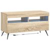 vidaXL Mobile TV LED Rovere Sonoma Legno ingegnerizzato