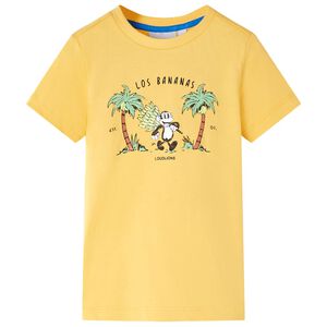 Maglietta per Bambini Ocra Chiaro 92