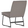 vidaXL Sedia Lounge Tortora 52x75x76 cm in Tessuto