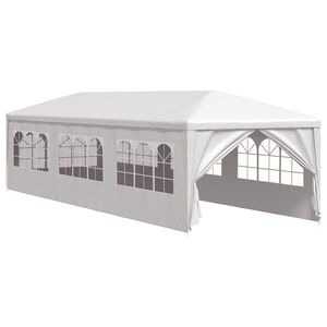 vidaXL Tenda per Feste 3x9 m Bianca