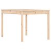 vidaXL Tavolo da Giardino 121x82,5x76 cm in Legno Massello di Pino