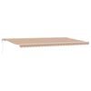 vidaXL Tenda retrattile Multicolore 600 &times; 350 cm Tessuto e Alluminio