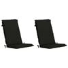 vidaXL Cuscino per sedia a schienale alto GEMERT 2 pz 100% Poliestere