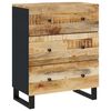 vidaXL Credenza 60x33x75 cm in Legno Massello di Mango