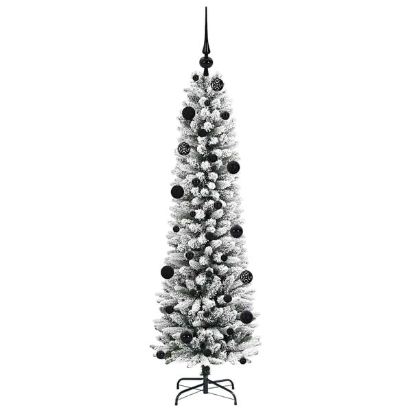 vidaXL Albero di Natale artificiale con 150 LED Bianco 150 cm