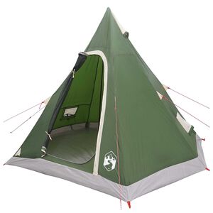 vidaXL 3 persona Verde Poliestere 185T con rivestimento PU