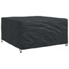 vidaXL Copertura per mobili Tinta unita Nero 180 x 190 x 85 cm 420D