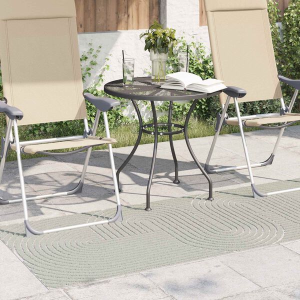 vidaXL Tappeti per area PALMERAS Verde 80 x 200 cm Poliestere