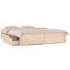 vidaXL Giroletto con Cassetti 150x200 cm King Size