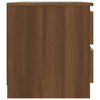 vidaXL Comodini Rovere Marrone 2 pz 50x39x43,5 cm in Legno Multistrato