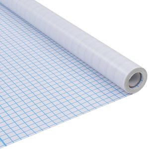 vidaXL Pellicola per Finestra Design Smerigliato Strisce 0,9x5 m PVC