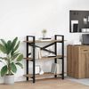 vidaXL Libreria Rovere artigianale 100 x 33,5 x 102 cm