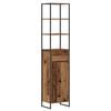 vidaXL Mobile da Bagno Legno vecchio 40 x 30 x 180 cm