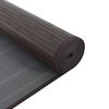 vidaXL Tappeto Rettangolare Marrone Scuro 100x400 cm in Bambù