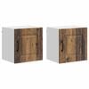 vidaXL Pannello lavastoviglie Kalmar 2 pz Legno vecchio