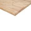 vidaXL Piano Scrivania Non Trattato 160x50x4cm Legno Massello Acacia