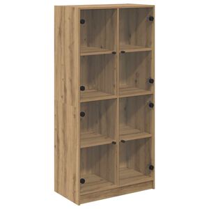 vidaXL Credenza Rovere artigianale 68 x 37 x 142 cm