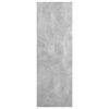 vidaXL Mobili TV 2pz Grigio Cemento 30,5x30x90 cm Legno Multistrato