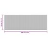 vidaXL Tappeto Rettangolare Marrone Scuro 70x200 cm in Bamb&ugrave;