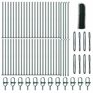 vidaXL Palo della recinzione Verde