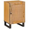 vidaXL Mobile da Bagno Marrone 38 x 33 x 58 cm Legno di mango massello