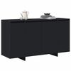 vidaXL Credenza Nero 135 x 41 x 75 cm Legno multistrato