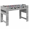 vidaXL Tavolo da Foosball Sonoma grigia 125 x 60,5 x 80 cm