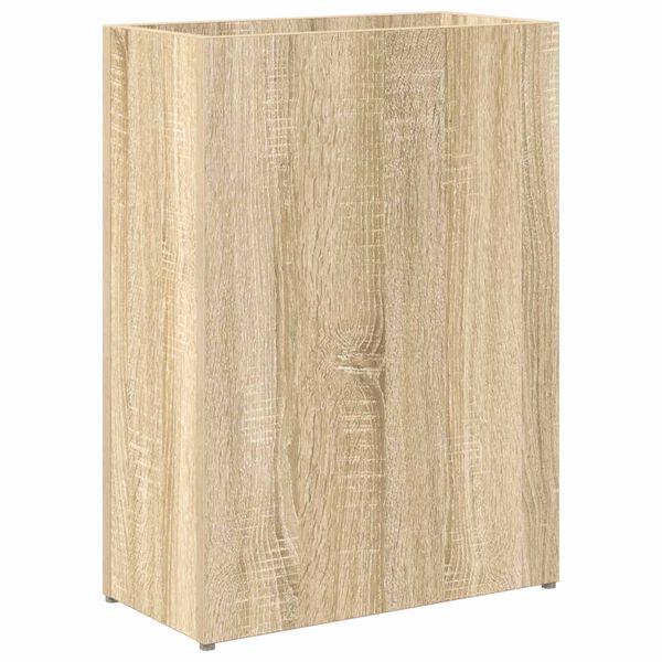 vidaXL Supporto per Ombrellone Rovere Sonoma 40 x 20 x 55,5 cm