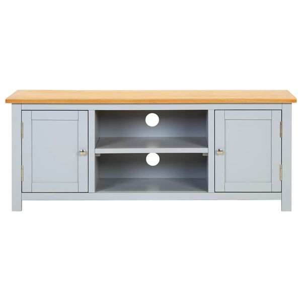 vidaXL Mobile TV 120x35x48 cm in Massello di Rovere