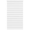 vidaXL Tenda a Rullo Zebra Larghezza Tessuto 120,9 cm Poliestere