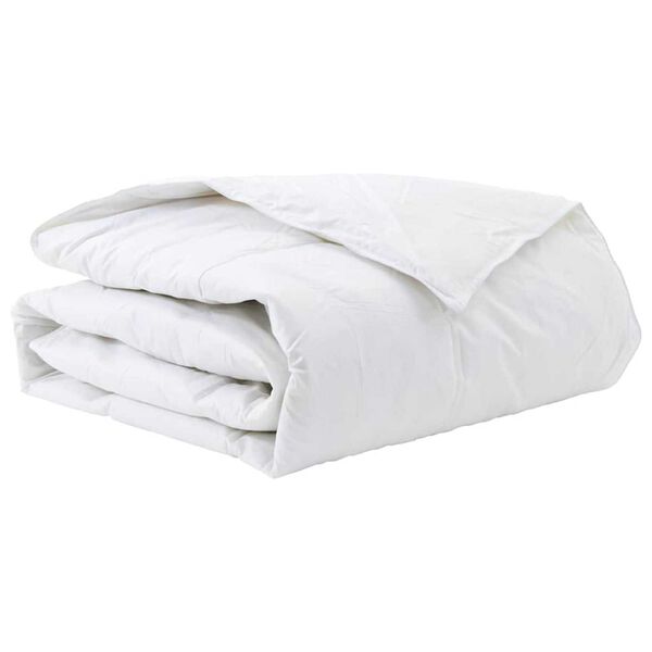 vidaXL Duvet Invernale Bianco 140 x 200 cm Piuma
