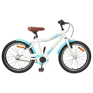 vidaXL Bicicletta per Bambini 18 Pollici per bambini dai 5 ai 7 anni