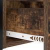 vidaXL Armadio da Notte con cassetto 2 pcs Rovere fum&eacute; 40 x 31 x 60 cm