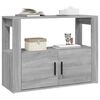 vidaXL Credenza Grigio Sonoma 80x30x60 cm in Legno Multistrato