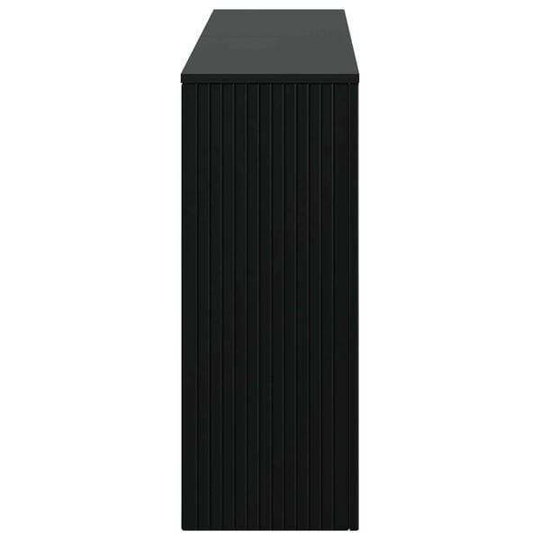 vidaXL Tavolo consolle Nero 155 x 29 x 74 cm Legno ingegnerizzato