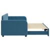 vidaXL Divano Letto con Letto Estraibile Blu 80x200 cm in Velluto