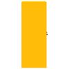 vidaXL Armadio Giallo senape 60 x 40 x 105 cm Acciaio