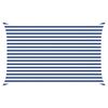 vidaXL Vela da ombra solare Blu e Bianco 4 x 2,5 m