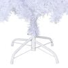 vidaXL Albero di Natale artificiale Bianco 180 cm PVC e Acciaio