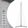 vidaXL Albero di Natale a LED 339 LED Bianco Freddo 182 cm